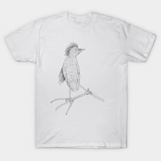 Western Cattle Egret Bird T-Shirt